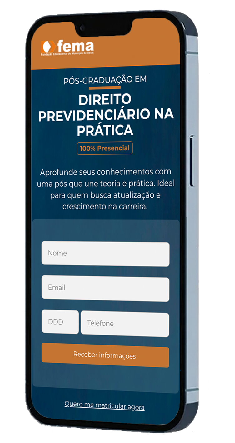 Celular com FemaPlay